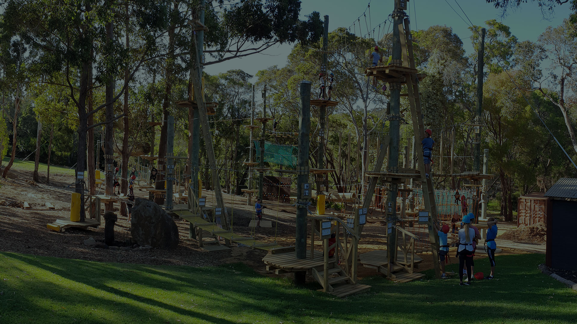 Zip-line and ropes course Dunsborough
